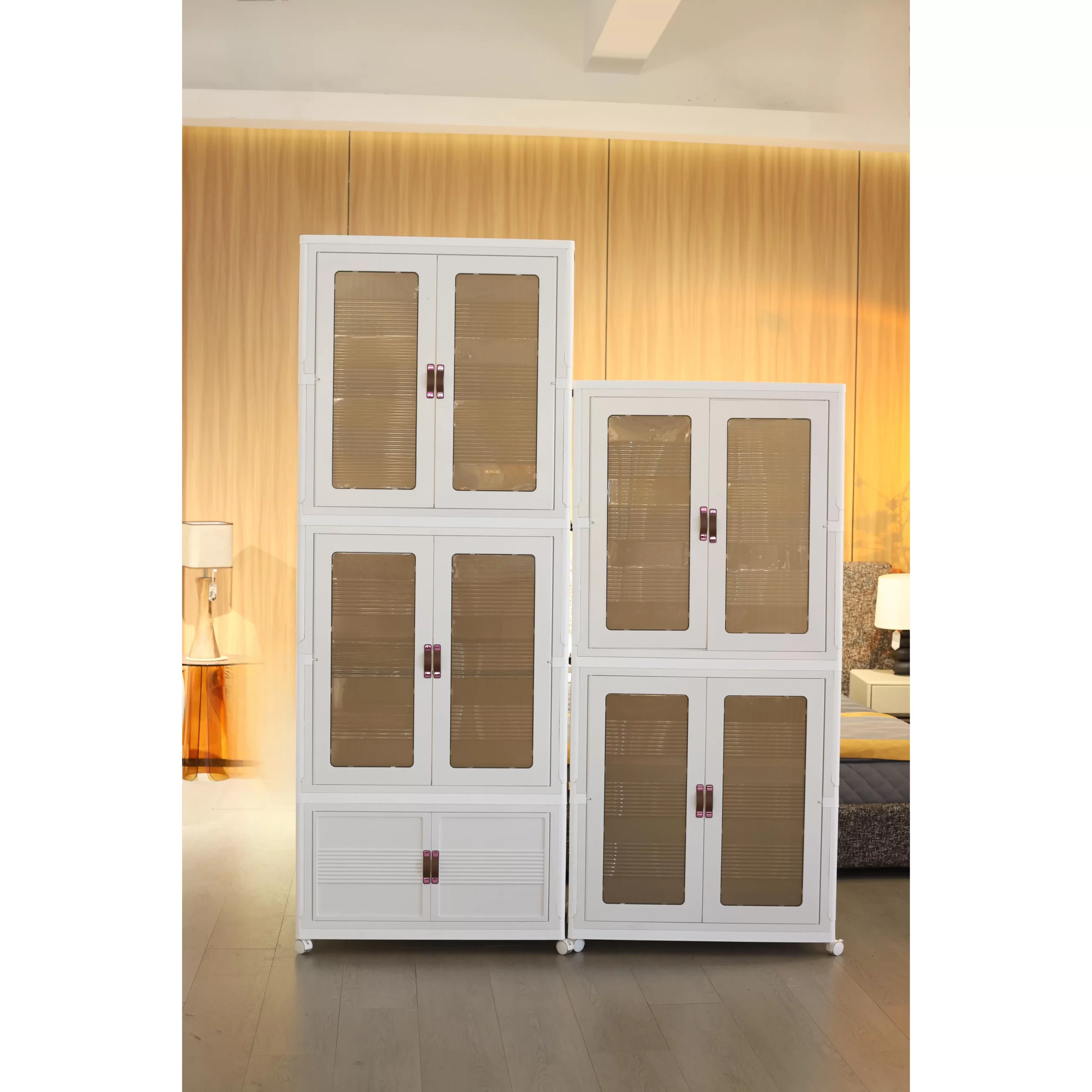 27.5" Folding Wardrobe with 3 Folding Boxes - Image 5